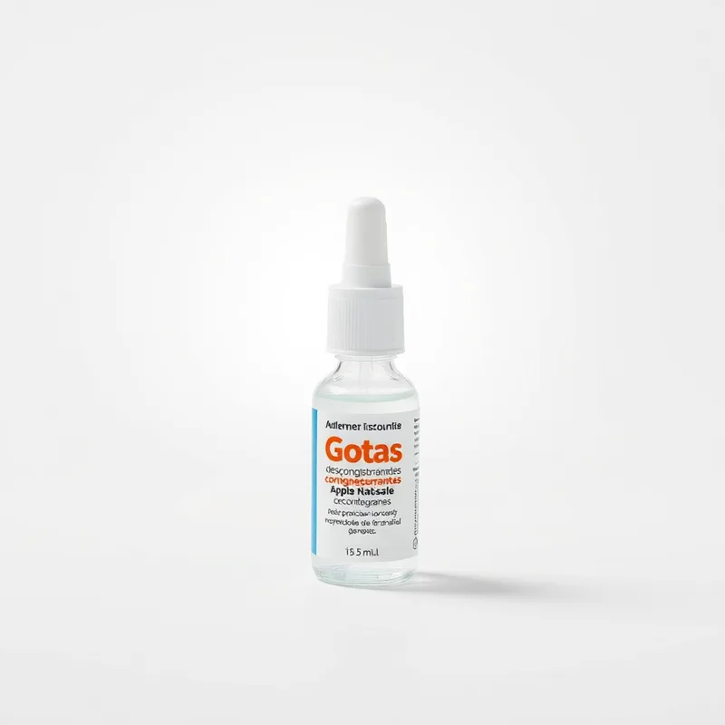 Gotas nasales descongestionantes 15 ml