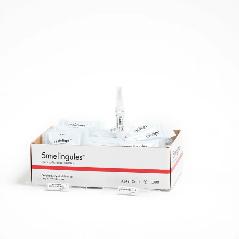 Jeringas 5 ml, caja c/100